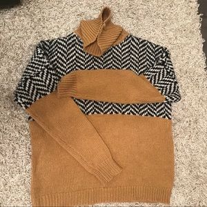 Joe Fresh Sweaters | Joe Fresh Wool Blend Chunky Funky Turtleneck | Poshmark